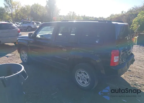 2015 Jeep Patriot Sport from USA, damaged, VIN 1C4NJRBB7FD101754